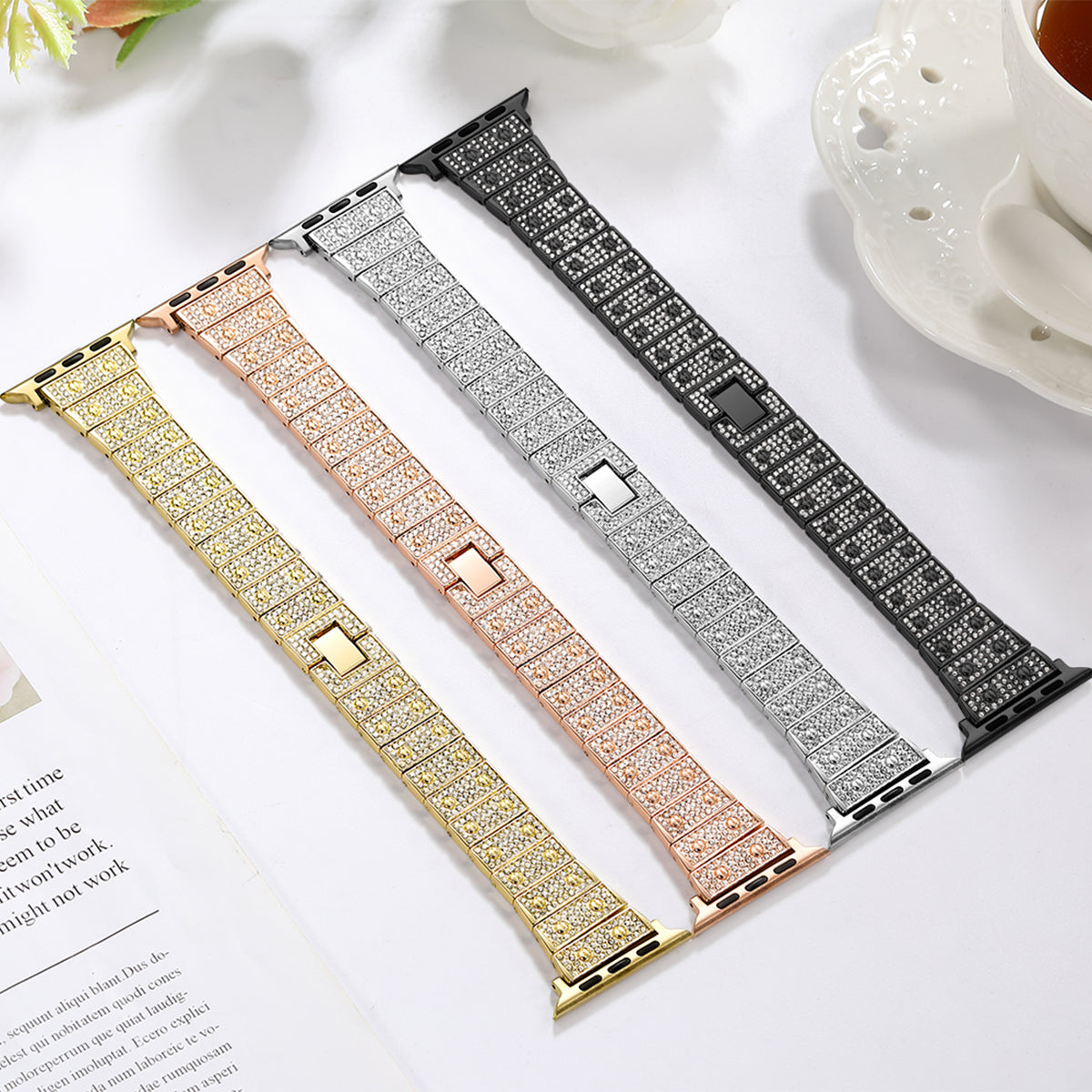 Alloy Watch Band Wrist Bracelet Replacement with Rhinestone Decorative Design for Apple Watch Ultra 2 49mm Series 9 45mm SE (2023) 44mm Ultra 49mm Series 8 45mm 7 45mm 6 SE 44mm SE (2022) 44mm 5 4 44mm 3 2 1 42mm Alloy Watch Band Wrist Bracelet Replacement with Rhinestone Decorative Design for Apple Watch Ultra 2 49mm Series 9 45mm SE (2023) 44mm Ultra 49mm Series 8 45mm 7 45mm 6 SE 44mm SE (2022) 44mm 5 4 44mm 3 2 1 42mm